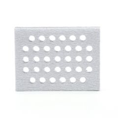 3M™ Clean Sanding Interface Pad 28324, 3 in x 4 in x 1/2 in 33 Holes, 10
per case