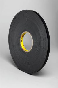 3M™ VHB™ Tape 4929, Black, 3/4 in x 72 yd, 25 mil, 12 rolls per case