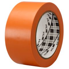 3M™ General Purpose Vinyl Tape 764, Orange, 2 in x 36 yd, 5 mil, 24
rolls per case