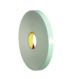 3M™ Double Coated Urethane Foam Tape 4032, Off White, 3/8 in x 72 yd, 31
mil, 24 rolls per case