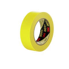 3M™ Performance Yellow Masking Tape 301+, 96 mm x 55 m, 6.3 mil, 8 per
case