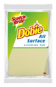 Scotch-Brite® Dobie™ All Purpose Cleaning Pad 720, 4.3 in x 2.6 in x 0.5 in, 9/case