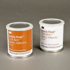 3M™ Scotch-Weld™ Epoxy Adhesive 2216, Gray, Part B/A, 1 Gallon Kit,
2/case