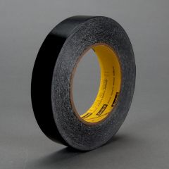 3M™ Squeak Reduction Tape 9324, Black, 8 in x 36 yd, 7.2 mil, 1 roll per
case