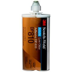 3M™ Scotch-Weld™ Low Odor Acrylic Adhesive DP810, Tan, 400 mL Duo-Pak,
6/case