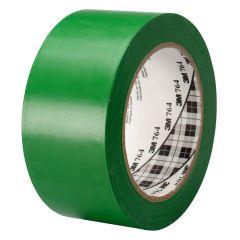 3M™ General Purpose Vinyl Tape 764, Green, 49 in x 36 yd, 5 mil, 3 rolls
per case, Plastic Core