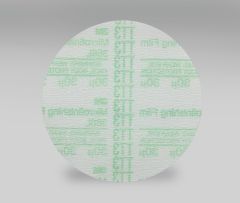 3M™ Microfinishing PSA Film Disc 268L, 30 Mic, Type D, Green, 4-3/4 in x
NH, Die 475K, 25 per inner, 500 per case