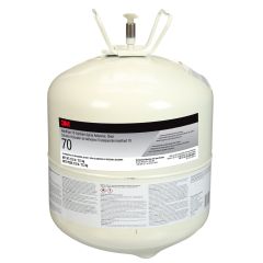 3M™ HoldFast 70 Cylinder Spray Adhesive, Clear, Large Cylinder (Net Wt
27.3 lb), 1 per case