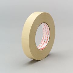 3M™ Performance Masking Tape 2380, Tan, 6 mm x 55 m, 7.2 mil, plastic
core, 144 per case