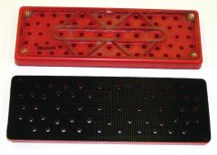 3M™ Hookit™ Clean Sanding Pad 28531, 70 mm x 198  mm x  12.7 mm 33 Holes
Red Foam, 5 per case
