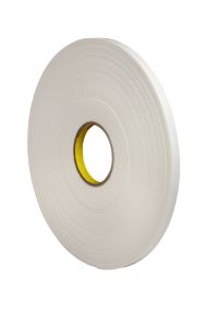 3M™ Urethane Foam Tape 4108, Natural, 3 in x 36 yd, 125 mil, 3 rolls per
case