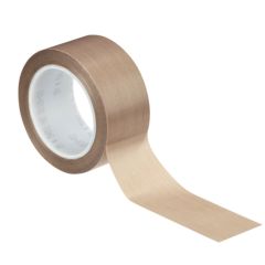 3M™ PTFE Glass Cloth Tape 5451, Brown, 3/4 in x 36 yd, 5.6 mil, 12 rolls
per case, Boxed