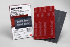Scotch-Brite™ PRO Hand Pad, 64933, Multi Pack, 1 - 6 in x 9 in pad 7447
PRO and 1 - 6 in x 9 in pad 7448 PRO per bag, 20 per case