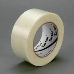 Tartan™ Filament Tape 8934, Clear, 72 mm x 55 m, 4 mil, 12 rolls per
case