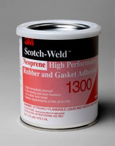 3M™ Neoprene High Performance Rubber and Gasket Adhesive 1300L, Yellow,
55 Gallon Agitator Drum (54 Gallon Net), 1/Drum