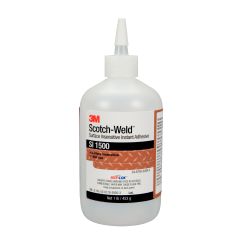 3M™ Scotch-Weld™ Surface Insensitive Instant Adhesive SI1500, Clear, 50
Gram Bottle, 10/case