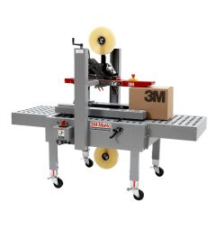 3M-Matic™ Adjustable Intro Series Case Sealer a80b with 3M™ AccuGlide™
2+ Bottom Taping Head, 1 per crate