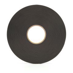 3M™ VHB™ Tape 4929, Black, 1 in x 72 yd, 25 mil, 9 rolls per case