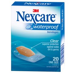 Nexcare™ Waterproof Bandages 586-20PB, 20 ct