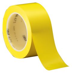 3M™ Vinyl Tape 471, Yellow, 4 in x 36 yd, 5.2 mil, 8 rolls per case,
Individually Wrapped Conveniently Packaged
