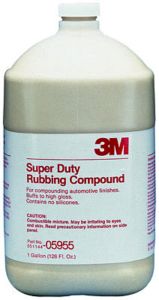 3M™ Super Duty Rubbing Compound, 05955, 1 gal (10.6 lb), 4 per case