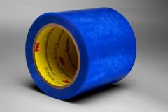 3M™ Polyester Tape 8901, Blue, 4 in x 72 yd, 0.9 mil, 8 rolls per case