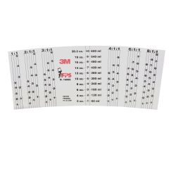 3M™ PPS™ Mix Ratio Inserts, 16066, Mini (6 fl oz), 10 per pack, 5 packs
per case