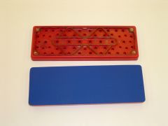 3M™ Stikit™ Sheet Pad 28660, 2-3/4 in x 7-3/4 in x 1/2 in Red Foam, 5
per case
