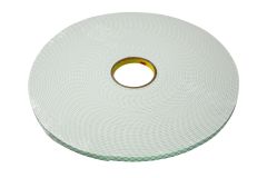 3M™ Double Coated Urethane Foam Tape 4008, Off White, 3 in x 36 yd, 125
mil, 3 rolls per case