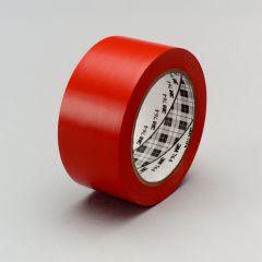 3M™ General Purpose Vinyl Tape 764, Red, 49 in x 36 yd, 5 mil, 3 rolls
per case, Plastic Core