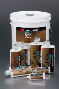 3M™ Scotch-Weld™ Low Odor Acrylic Adhesive DP810NS, Tan, 200 mL Duo-Pak,
12/case