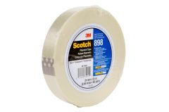 Scotch® Filament Tape 898, Clear, 36 mm x 110 m, 6.6 mil, 24 rolls per
case