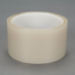 3M™ Polyester Film Tape 853, Transparent, 3/8 in x 72 yd, 2.2 mil, 96 rolls per case