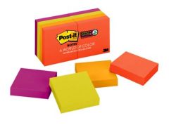 Post-it® Super Sticky Notes 622-8SSAN, 1.8 in x 1.8 in (47,6 mm x 47,6 mm) Marrakesh Collection