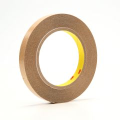 3M™ Double Coated Tape 415, Clear, 2 in x 36 yd, 4 mil, 24 rolls per
case