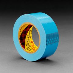 Scotch® Strapping Tape 8896, Blue, 36 mm x 55 m, 24 rolls per case