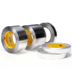 3M(TM) Aluminum Foil Tape 425 Silver, 3/4 in x 60 yd 4.6 mil, 48 rolls per case Bulk