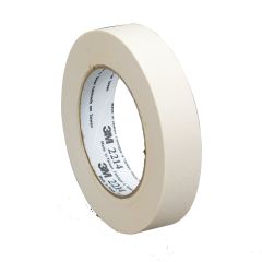 3M™ Paper Masking Tape 2214, Tan, 18 mm x 55 m, 5.4 mil, 48 per case