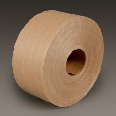 3M™ Water Activated Paper Tape 6146, Natural, Medium Duty Reinforced, 6
in x 4500 ft, pallet packed