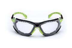 3M™ Solus™ 1000-Series Safety Glasses S1201SGAF-KT, Kit, Foam, Strap,
Green/Black, Clear Scotchgard™ Anti-Fog Lens, 20 EA/Case