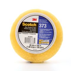 Scotch® Box Sealing Tape 373, Clear, 48 mm x 100 m, 36 per case,
Individually Wrapped Conveniently Packaged