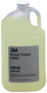 3M™ Detail Polish 208, 38116, 1 Gallon (US), 4 per case
