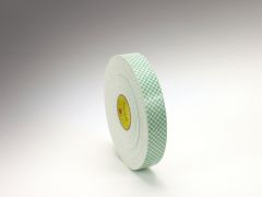 3M™ Double Coated Urethane Foam Tape 4016, Off White, 1 in x 36 yd, 62
mil, 9 rolls per case