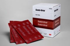Scotch-Brite™ 7447 PRO Hand Pad, 6 in x 9 in, 20 pads per box, 3 boxes
per case