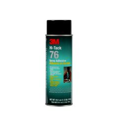 3M™ Hi-Tack Spray Adhesive 76, Clear, 24 fl oz Can (Net Wt 18.1 oz),
12/Case, NOT FOR SALE IN CA AND OTHER STATES