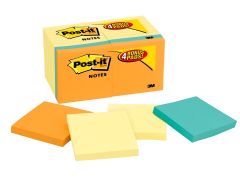 Post-it® Notes 654-14-4B, 3 in x 3 in (76 mm x 76 mm), Canary Yellow