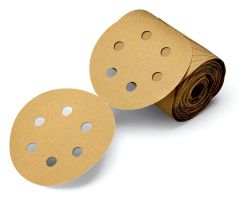 3M™ Stikit™ Paper Disc Roll 236U, 6 in x NH 6 Hole, P180 C-weight, D/F,
Die 600FH, 100 discs per roll 4 rolls per case