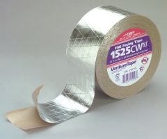 3M™ Venture Tape™ FSK Facing Tape 1525CW, Silver, 99 mm x 45.7 m, 12
rolls per case