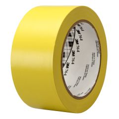 3M™ General Purpose Vinyl Tape 764, Yellow, 2 in x 36 yd, 5 mil, 24
rolls per case