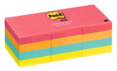Post-it® Notes 653AN, 1 3/8 in x 1 7/8 in (34,9 mm x 47,6 mm) Cape Town Collection